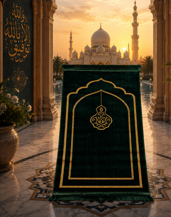 Traditional premium embossed Jaynamaz Jy-121 26 x 44 inches