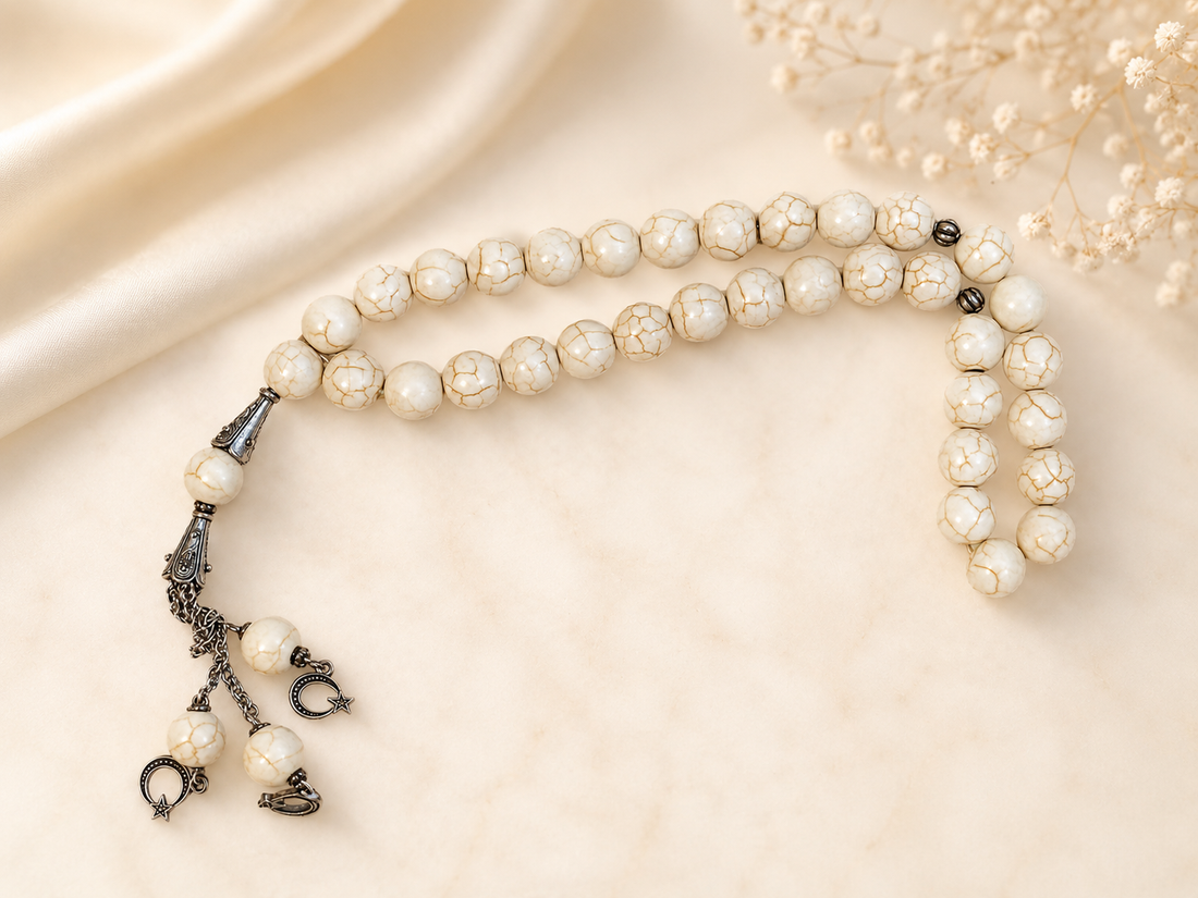 33 beads sang-e-ibrahimi chain Tasbeeh (10mm) (TB-251) (Per Piece)