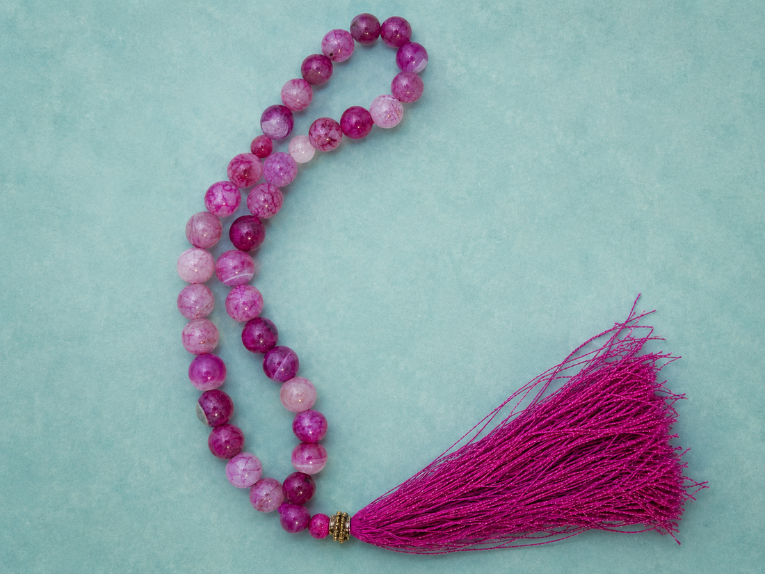 33 beads ruby stone tasbeeh (12mm) (TB-257) (Per Piece)