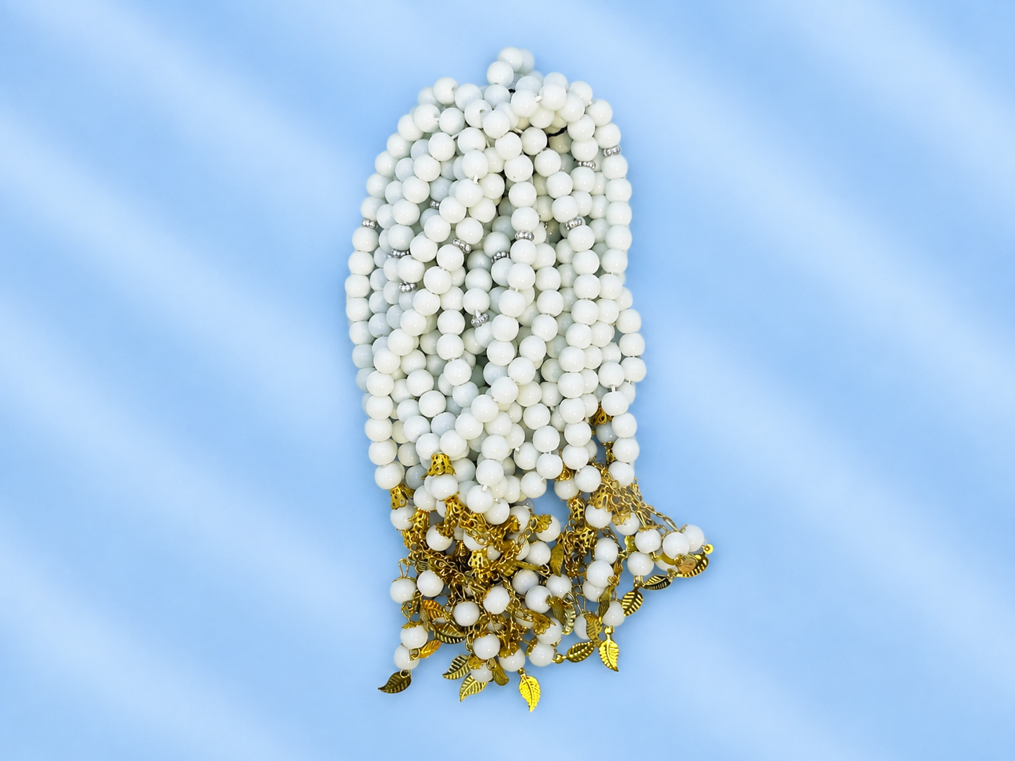 33 beads golden chain Tasbeeh (8mm) (TB-211) (Per Dozen)
