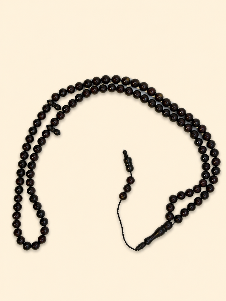 100 beads koka wood Tasbeeh (8mm) (TB-282) (Per Piece)