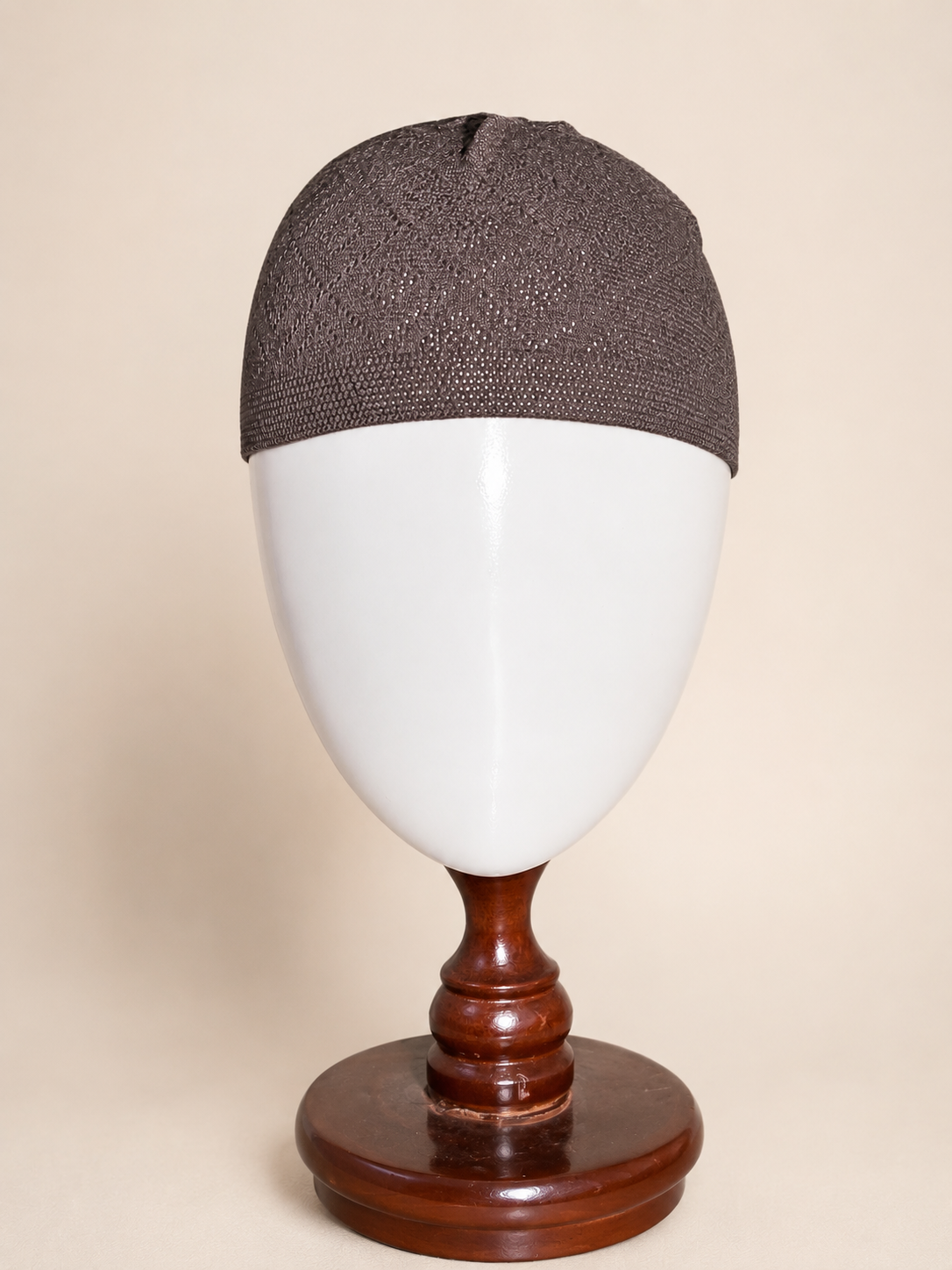 Brown Turkish Prayer cap (c-507) (Per Dozen)