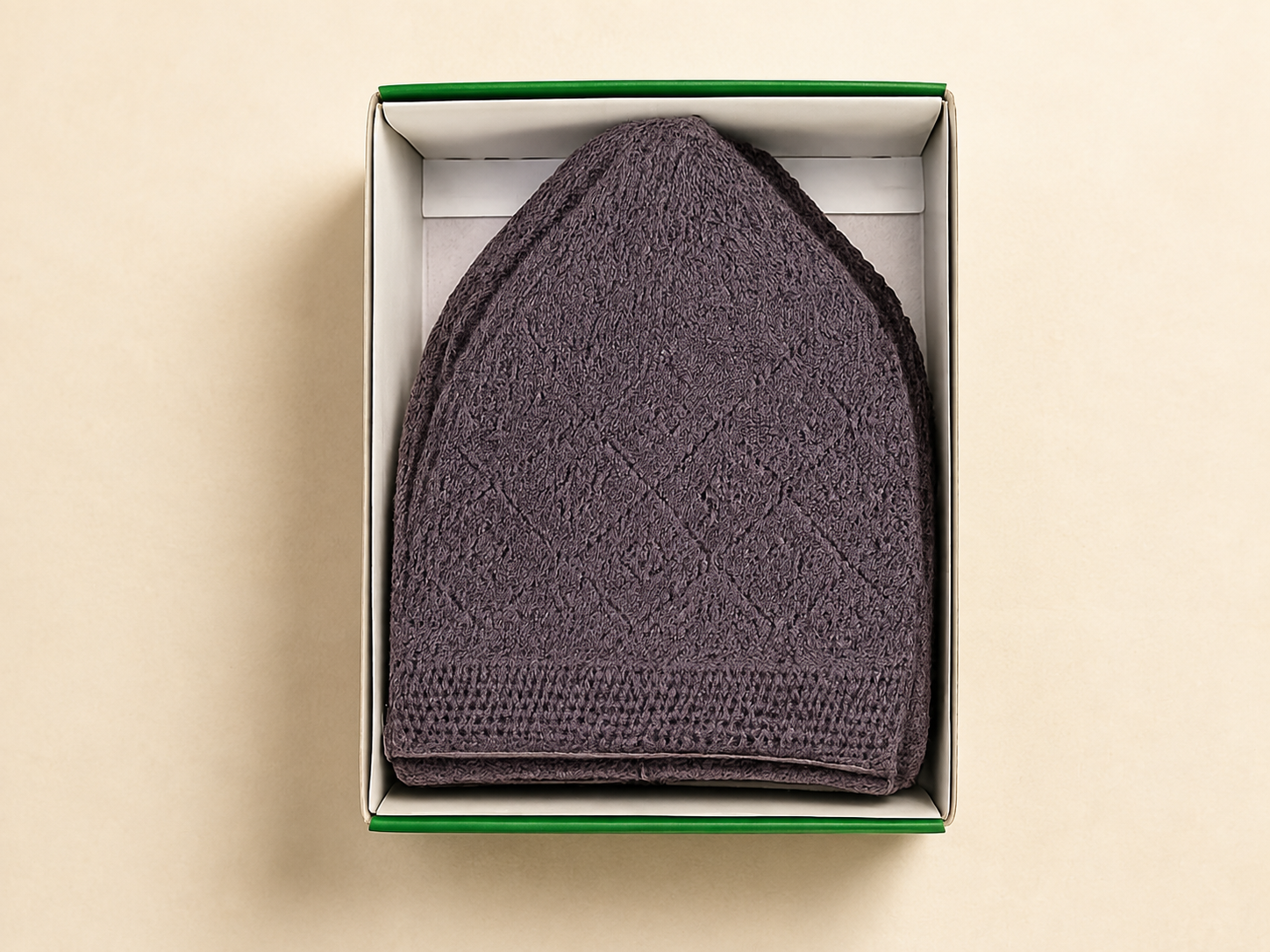 Brown Turkish Prayer cap (c-507) (Per Dozen)