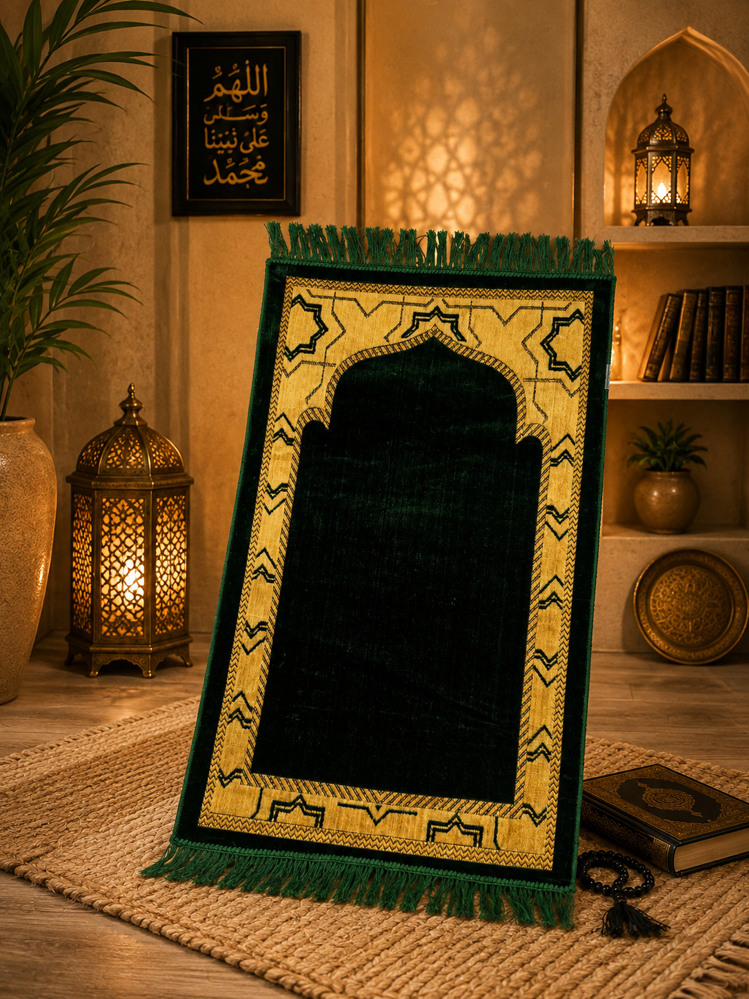  Traditional Saudi-Style Jaynamaz Jy-111 (26 x 44 inches)