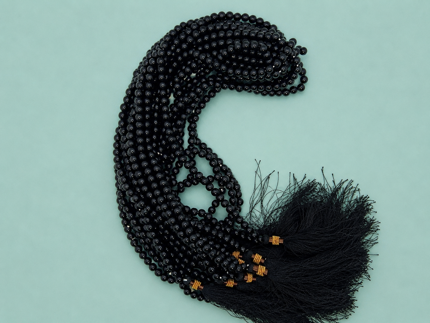 100 beads fancy bumble Tasbeeh (8mm) (mota dana) (TB-210) (Per Dozen)
