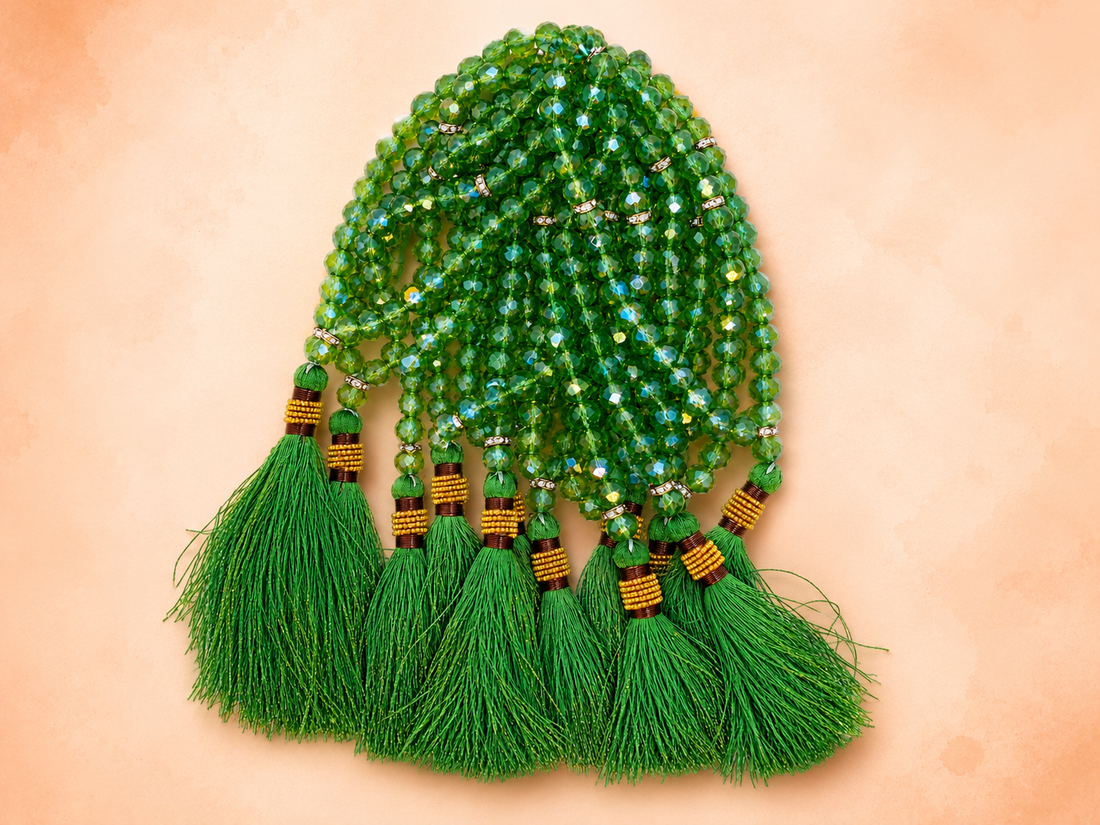 33 beads fancy bumble crystal Tasbeeh (12mm) (TB-226) (Per Dozen)