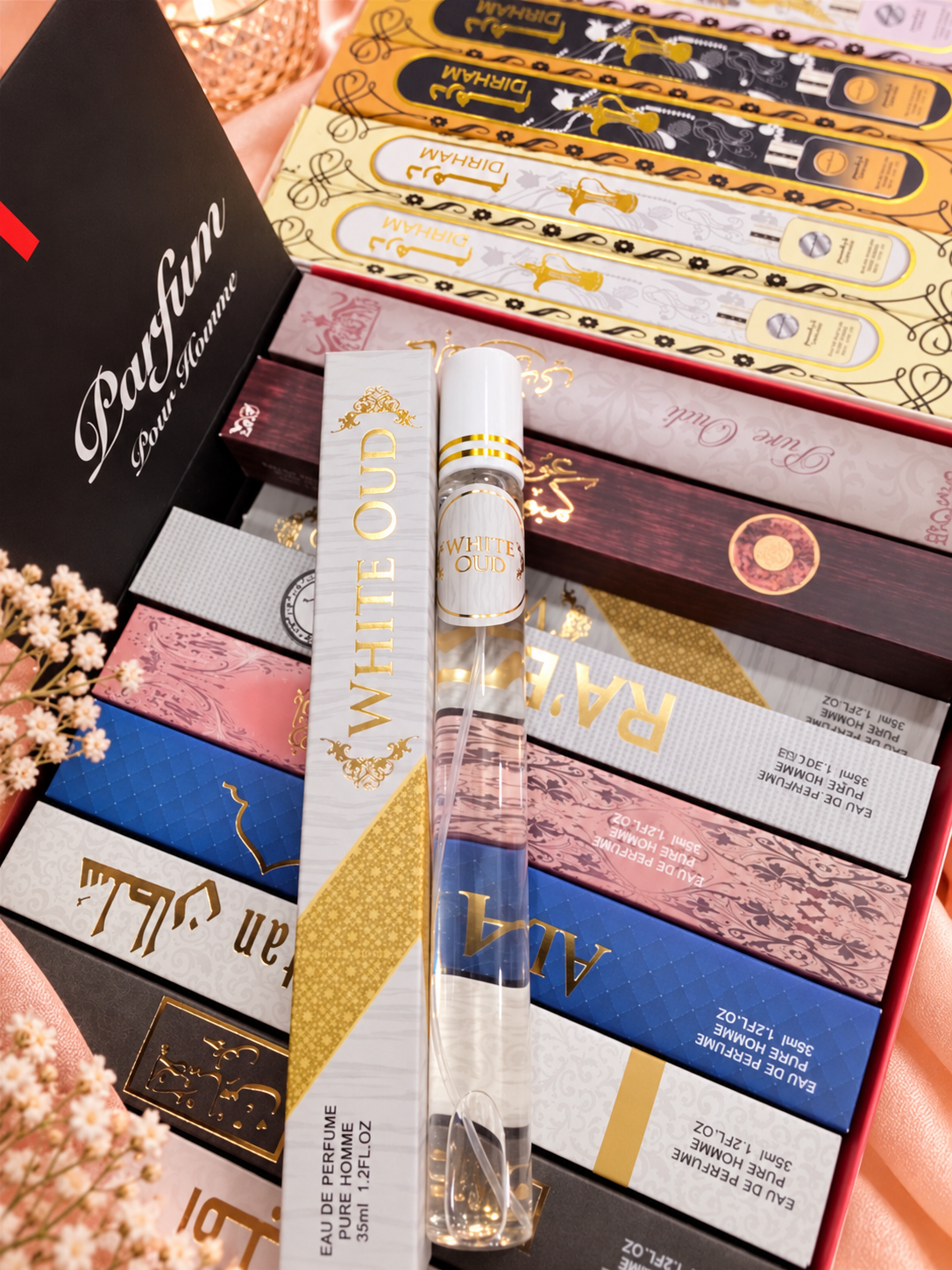 White-oudh 35ml pen perfume (P-409)