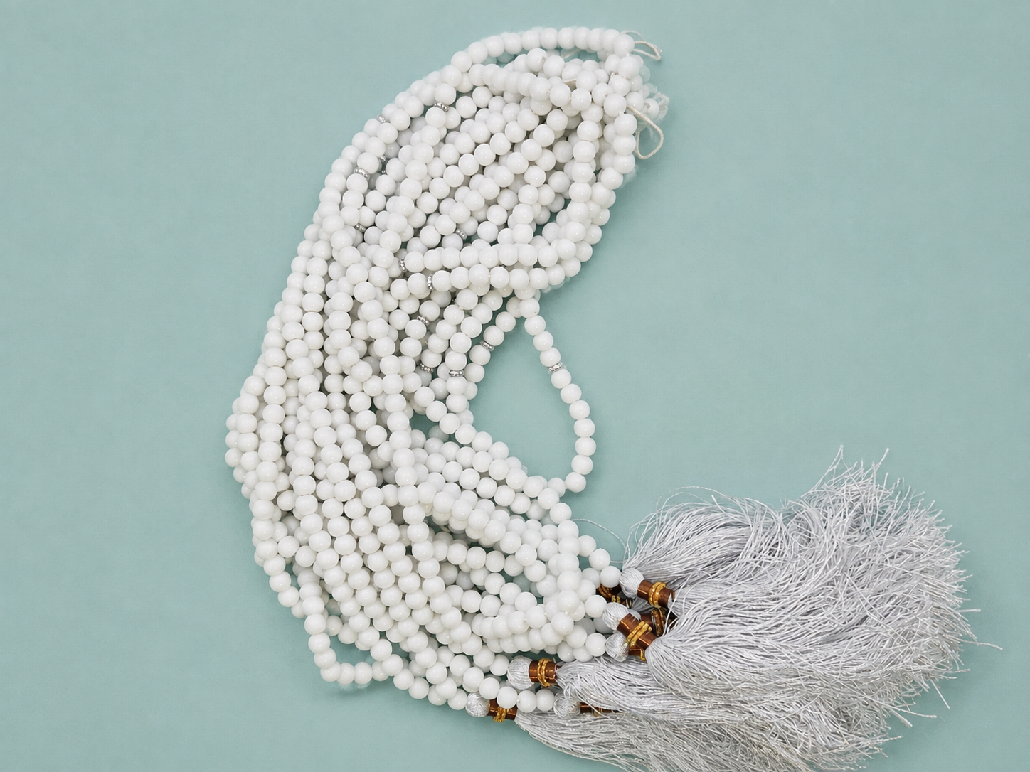 100 beads fancy bumble Tasbeeh (8mm) (mota dana) (TB-210) (Per Dozen)