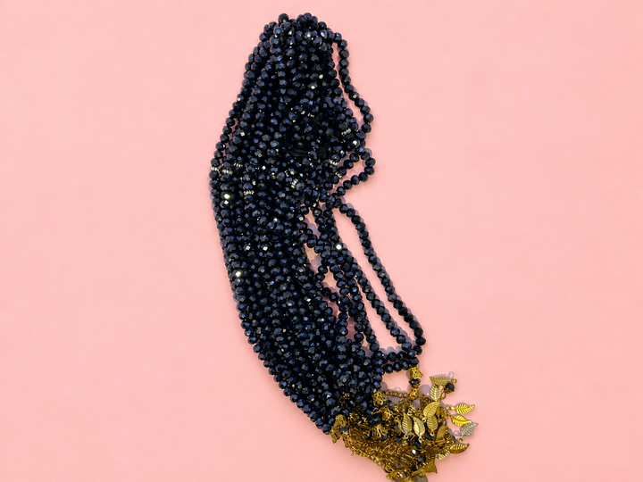 100 beads chain crystal Tasbeeh (6mm) (TB-228) (Per Dozen)