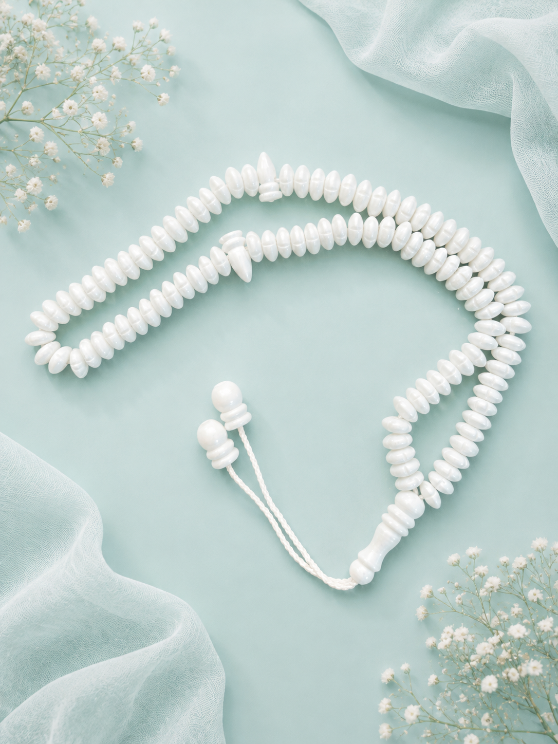 100 beads camel bone Tasbeeh (8 mm) (TB-284) (Per Piece)