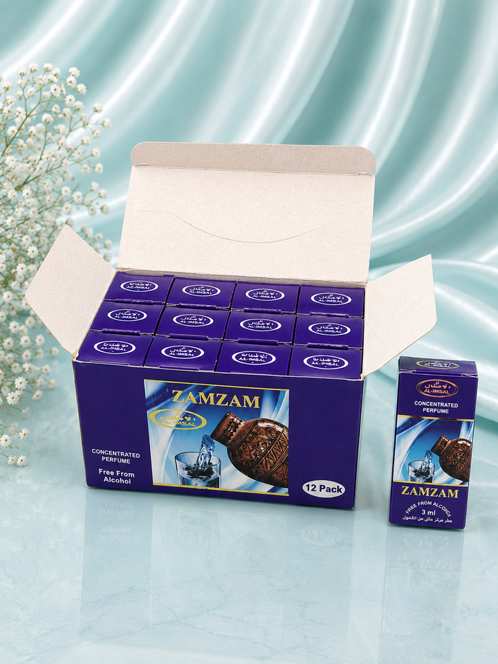 Zam Zam ittar 3ml (Pack of 12) (IT-605)