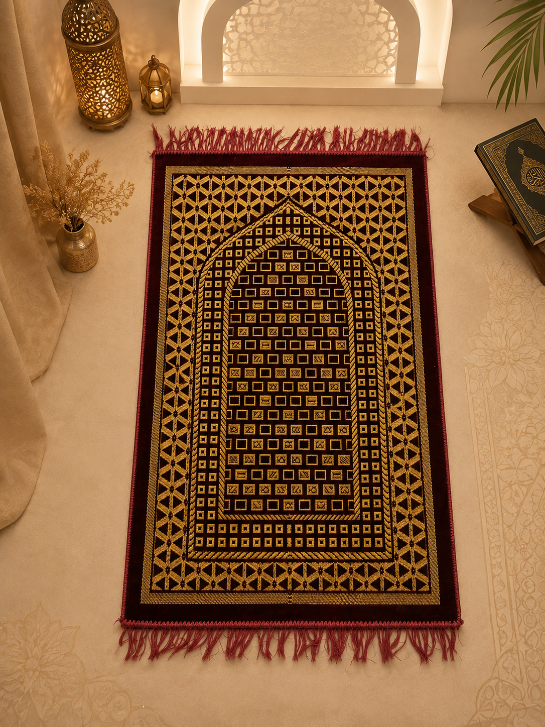  Traditional Saudi-Style Jaynamaz Jy-110 (24 x 42)