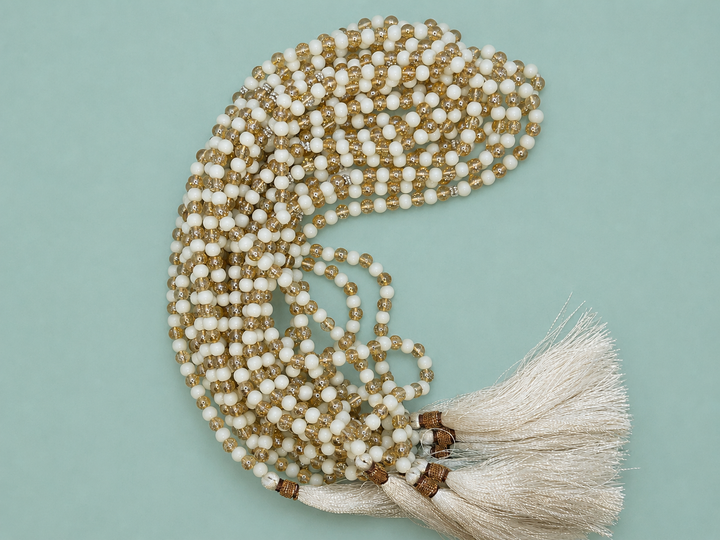 100 beads fancy bumble Tasbeeh (8mm) (mota dana) (TB-210) (Per Dozen)