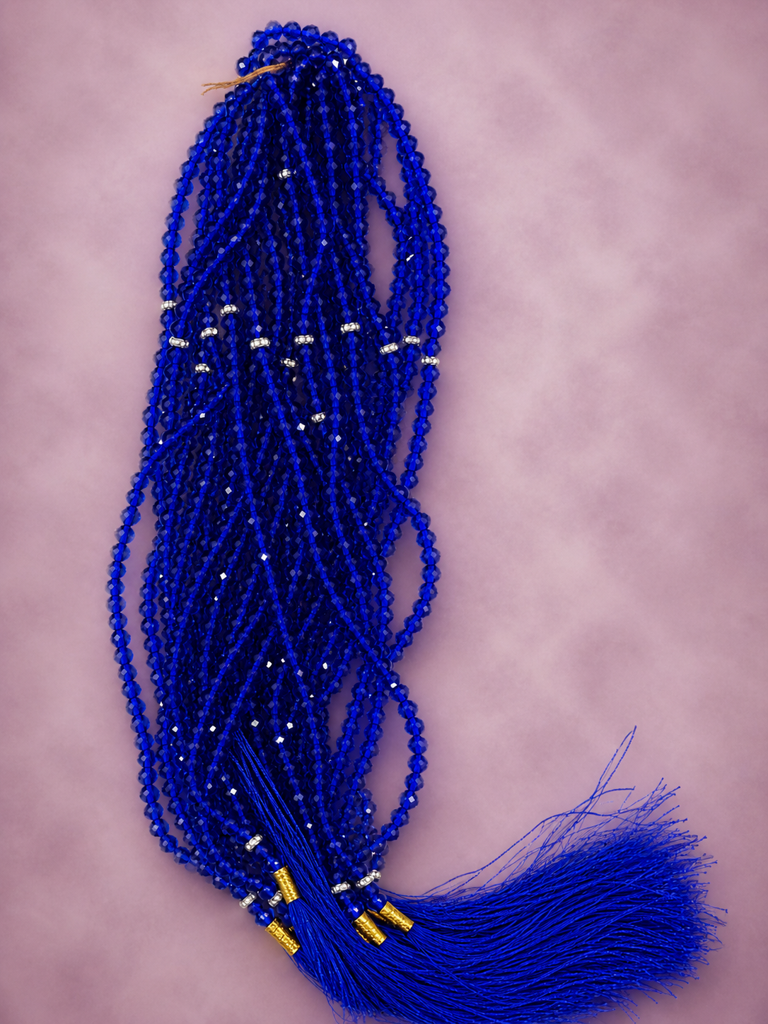 100 beads crystal Tasbeeh (6mm) (TB-227) (Per Dozen)