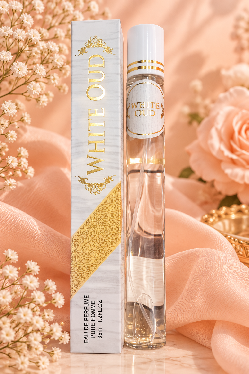 White-oudh 35ml pen perfume (P-409)