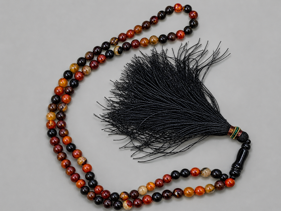 100 beads sulemani-aqeeq Tasbeeh (6mm) (TB-263) (Per Piece)