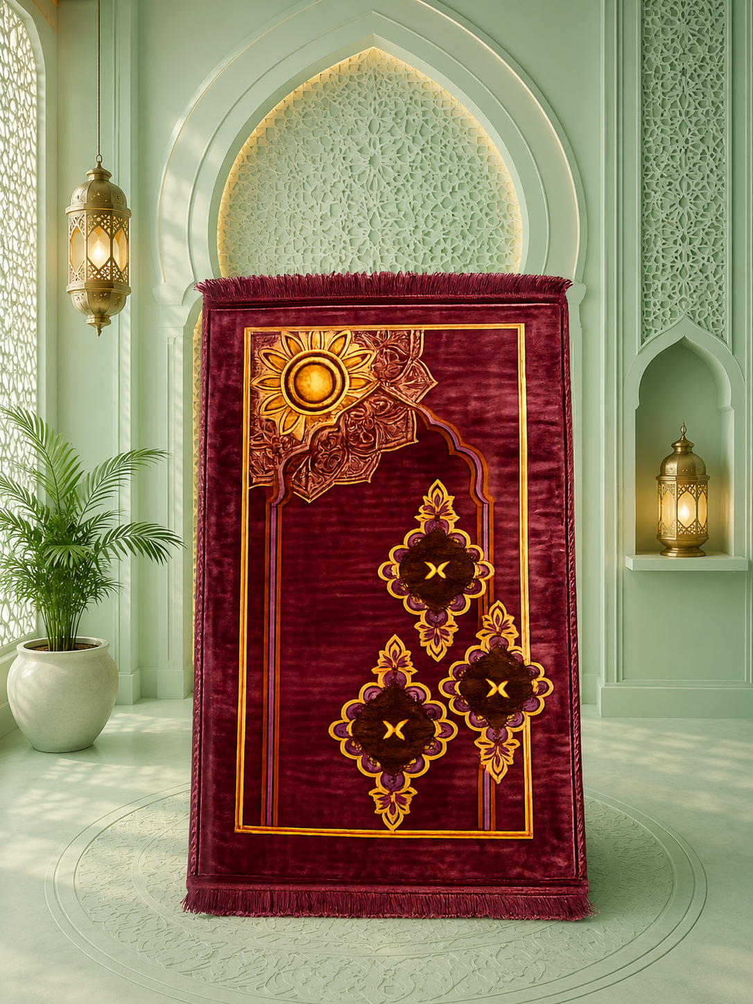Anti-slip carpet back Jaynamaz Jy-125 (70x110 cm)