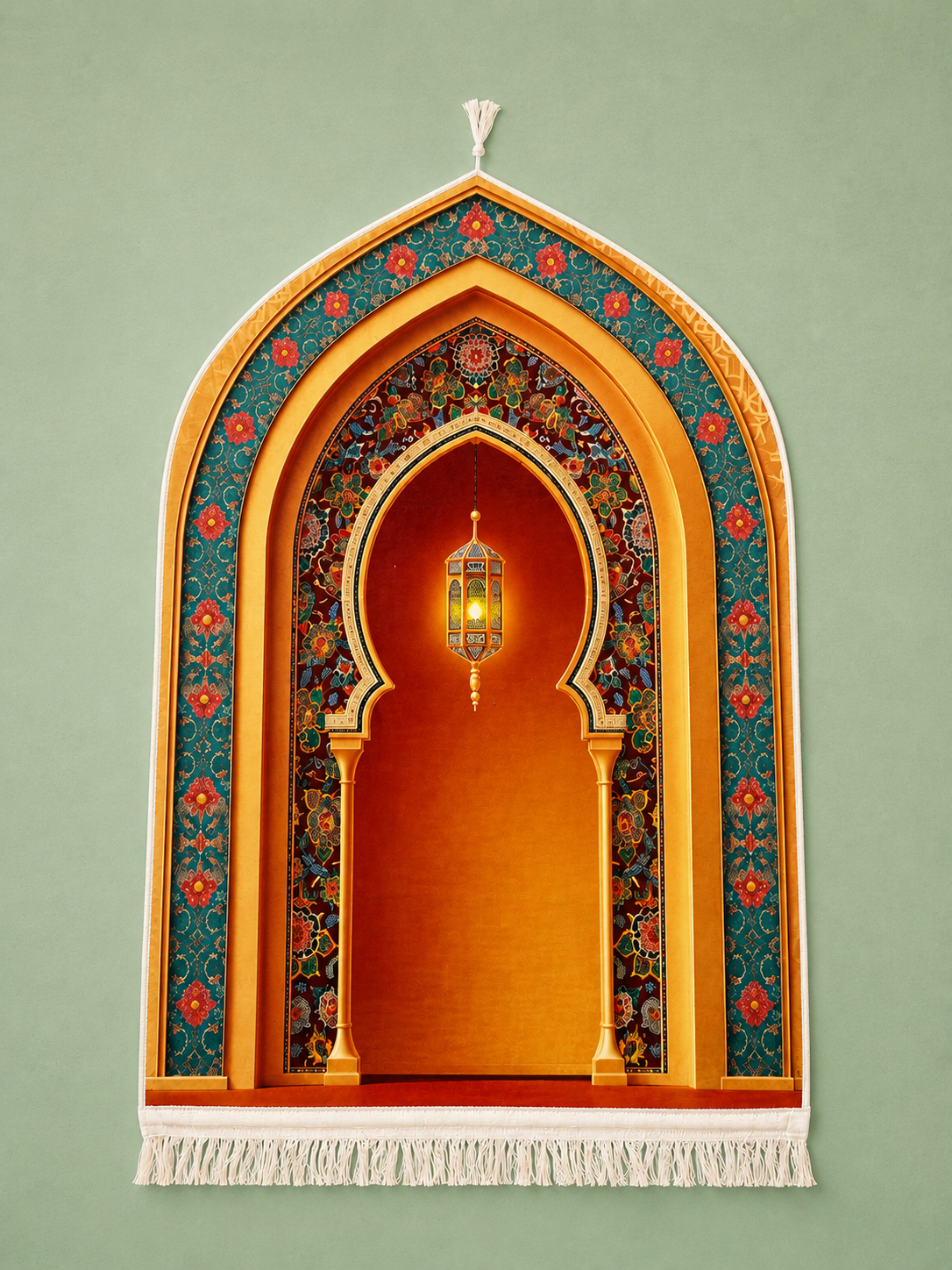 3-D Jaynamaz JY-128 80x120cm