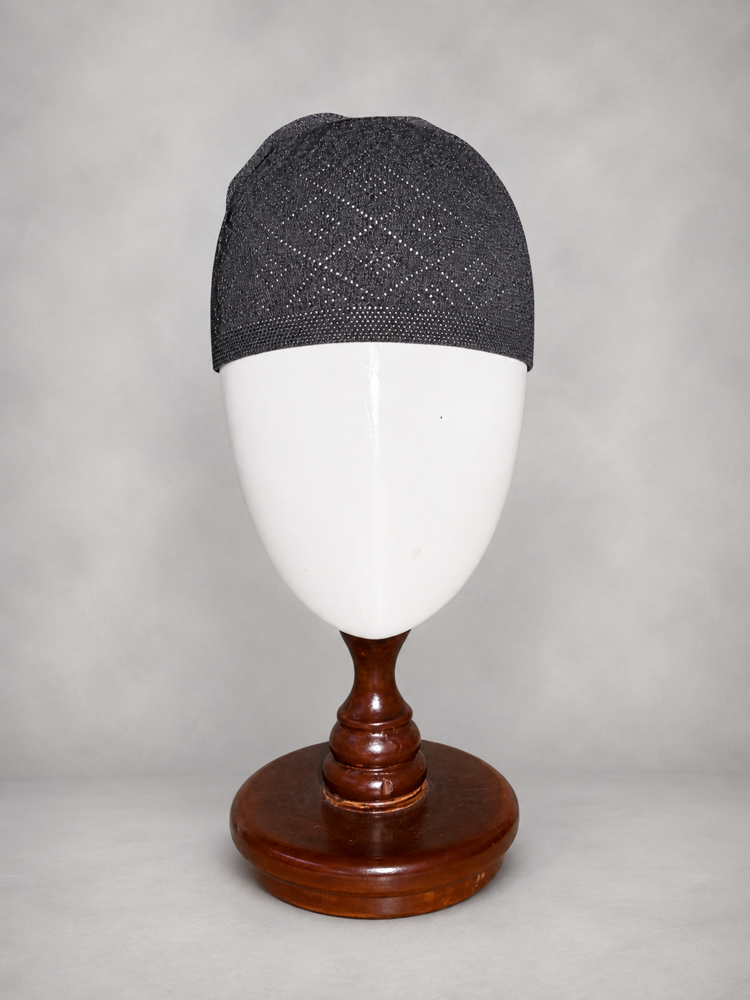 Black Turkish Prayer cap (C-506) (Per Dozen)